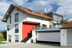 Podometne rolete Q.INTEGO, RAL 7016, srebrna