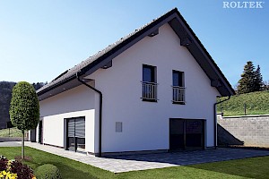Podometne rolete Q.INTEGO, RAL 7016, srebrna