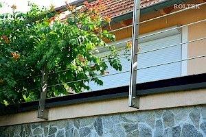 Predokenske rolete RONDO, bela, bela