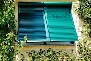 Predokenske rolete RONDO z izbočnico, RAL, zelena