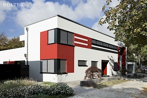 Nadokenske rolete, srebrna, RAL 7016