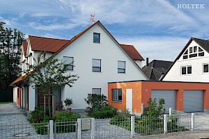 Nadokenske rolete, srebrna, RAL 7016