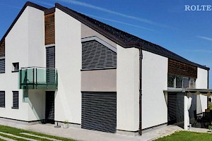 Nadokenske zunanje žaluzije HERO.5, lamela P, srebrna, DB 703