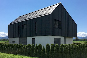 Nadokenske zunanje žaluzije HERO.5, lamela P, RAL 7016, RAL 7016